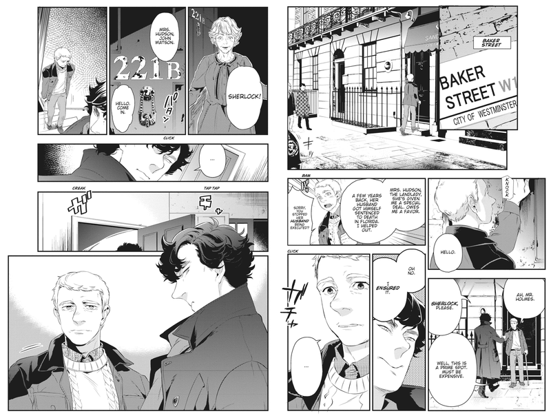Illustration for article titled The Sherlock Manga Is Coming to America, and Here's Your First Look
